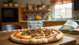 Pizza med kjøttdeig – slik lykkes du med 80-tallsklassikeren