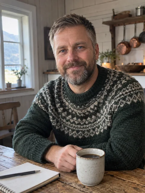 Portrett til Henrik Mats Solberg Bergs redaktørprofil